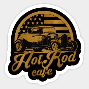 Hot Rod Cafe Sticker